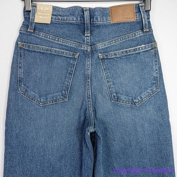 NEW Madewell Balloon Jeans in Ellisboro Wash, 24 - Picture 8 of 15